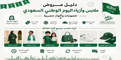 دليل عروض ملابس وأزياء اليوم الوطني